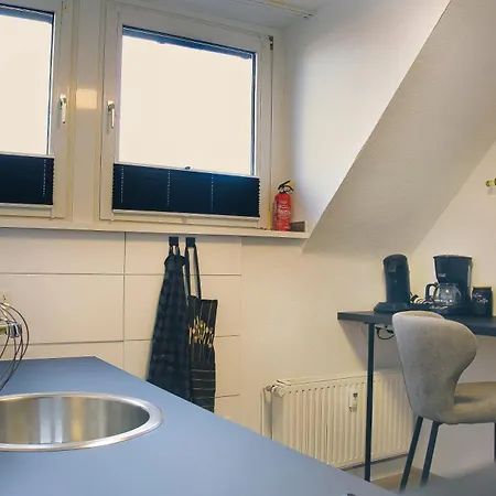 Appartement Japandi Stil Nahe Dus,bahn Fuer Business Und Familien